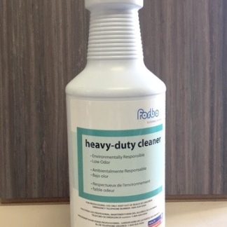Forbo heavy duty cleaner quart bottle